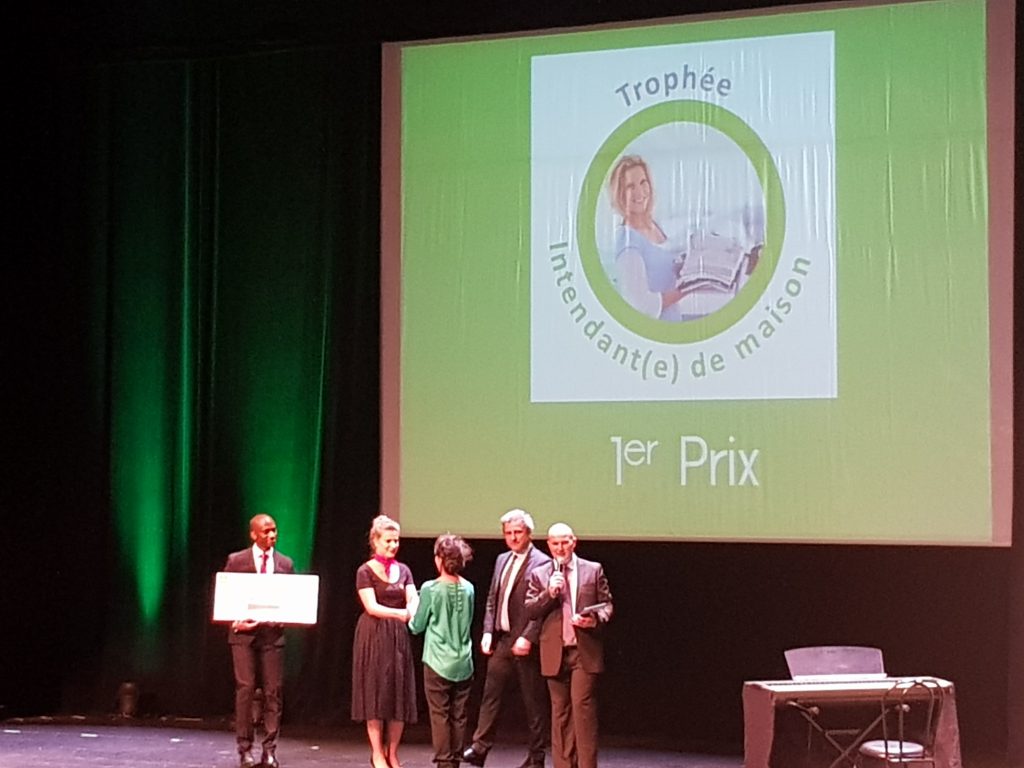 Trophée Intendante de maison 1er prix