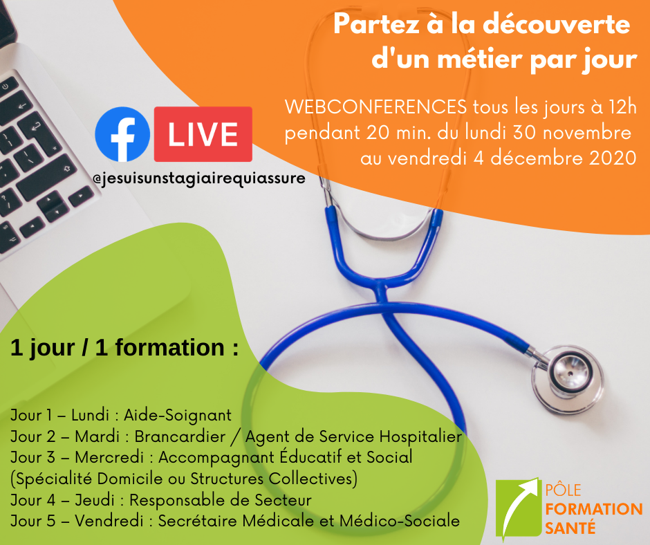Semaine Facebook Live 1 jour=1 formation