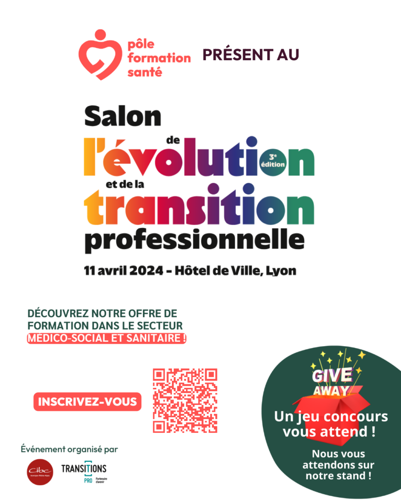 affiche PFS salon de l'évolution et de la transition professionnelle